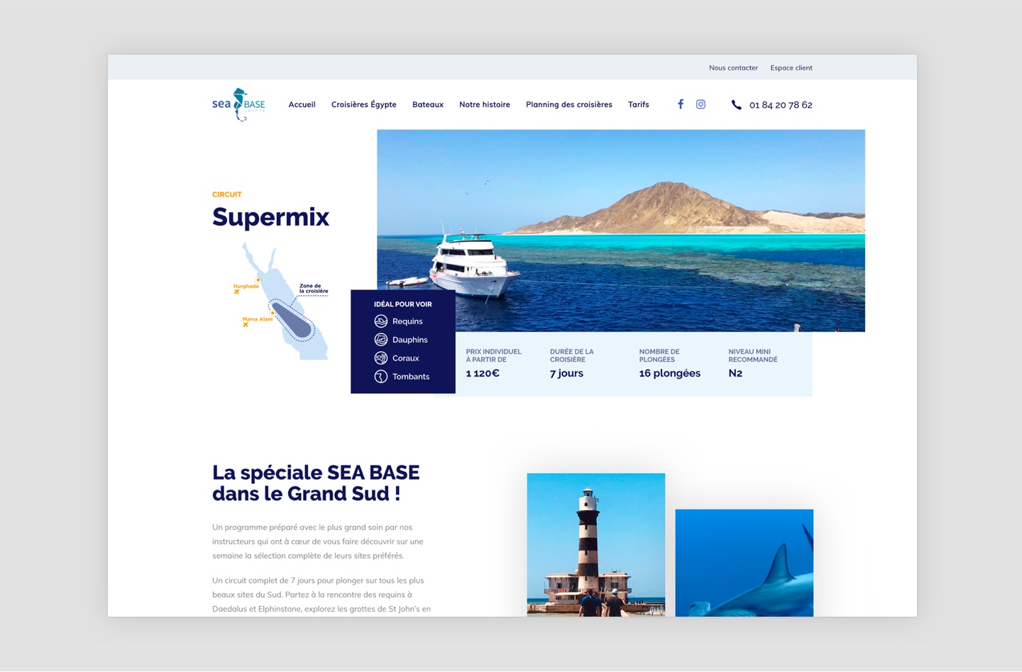 Sea Base Website