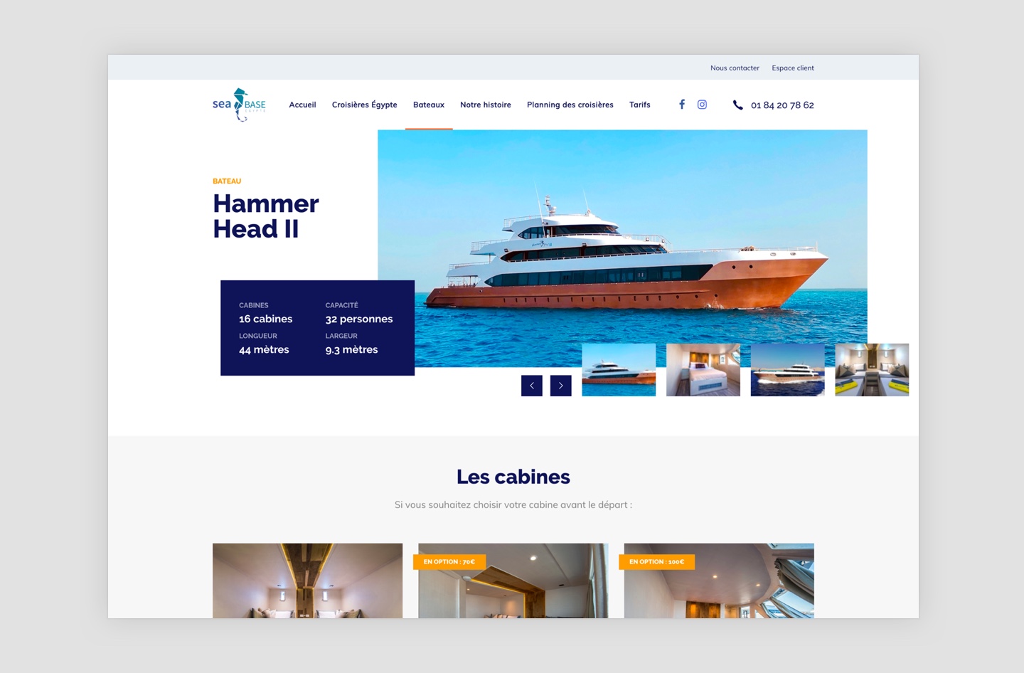 Sea Base Website